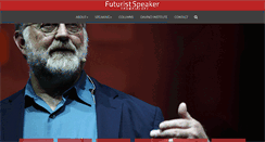 Desktop Screenshot of futuristspeaker.com